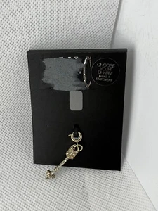 INC International Concepts goldfarbener Kristall Pfeil Charm - Bild 1 von 4