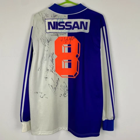 Grasshoppers Zurich 1991-1992 Vintage Home Shirt Long Sleeve Jersey Rare size L Cover