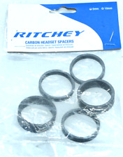 Ritchy - Glossy Carbon Headset Spacers, 3 x 5mm, 2 x 10mm