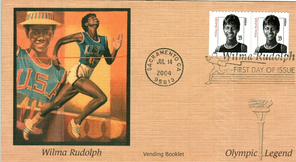 Fleetwood 3436 女奥林匹克传奇人物 Wilma Rudolph 自动售货小册子 — 第 1/1 张图片