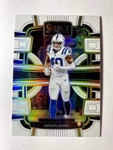 2023 Panini Select Prizm NFL White Concourse Jaylon Jones Colts RC /35 - Bild 1 von 2