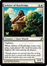 Lorwyn Arbiter of Knollridge x4 Magic The Gathering NM