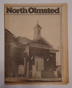 North Olmsted OH 1973 suplemento de periódico Cleveland distribuidor liso de colección - Imagen 1 de 3