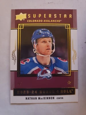 23/24 UPPER DECK HONOR ROLL NHL HOCKEY CARDS FROM SERIES 1 & 2 PICK FROM LIST - Image 1 of 3