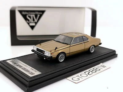 Modelo de encendido x TOMYTEC 1:43 escala Nissan Skyline 2000 GT-ES dorado (T-IG4307) Foto 1 de 4