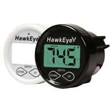 Hawkeye D10DX.01T In Dash Depth Finder W/air & Water Temperature - Transom Mount