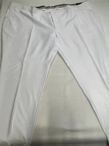 Mens Unbranded White Dress Pants 62W NEW - Picture 1 of 4