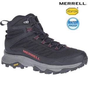 Merrell Mens Moab SPD Mid WP Waterproof Walking Boots Outdoor Hiking Ankle Size - Picture 1 of 7