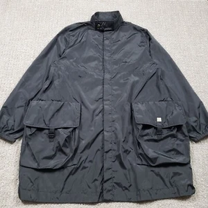 Marithe Francois Girbaud Jacket Womens Large Black Cargo Vintage Avante Garde - Picture 1 of 10