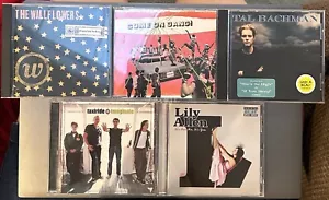 5 Assorted CD’s Wallflowers-come On Gang-Tal Bachman-Taxiride-lily Allen - Picture 1 of 7
