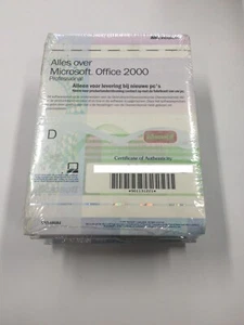Microsoft Office 2000 Professional In Néerlandais -CD With The Key- - Photo 1/3