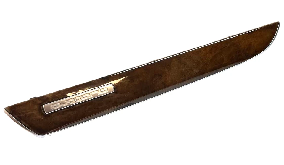 Audi Allroad 2013-2016 tablero bisel lateral derecho moldeado madera grano cubierta OEM Foto 1 de 4