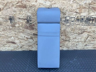 95-01 BMW 750iL 740i E38 Asiento trasero reposabrazos compartimento de almacenamiento cuero gris OEM Foto 1 de 4