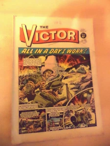THE VICTOR COMIC old vintage WAR MAGAZINE 1970s boys 14 november 1970 NO 508 - Imagen 1 de 2