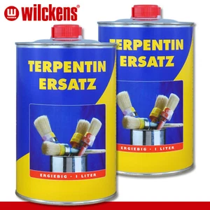 Wilckens 2 x 1 l substitut de térébenthine nettoyant diluant térébenthine pinceau couleur peinture - Photo 1/1