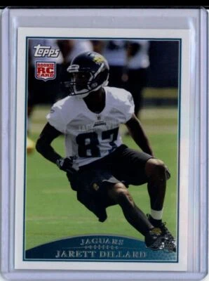 2009 Topps Jarett Dillard RC Jacksonville Jaguars #379 - Image 1 of 2
