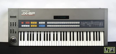 Roland JX-8P 80's Vintage Polyphonic Analogue Synthesiser - 100V JX8P - Image 1 of 4
