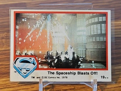 1978 Topps Superman: The Movie The Spaceship Blasts Off! #19 - Image 1 of 2