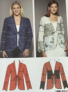 KWIK SEW Pattern 3653 Zig Zag Seams Jacket XS-XL New 2008 Kerstin Martensson - Picture 1 of 3