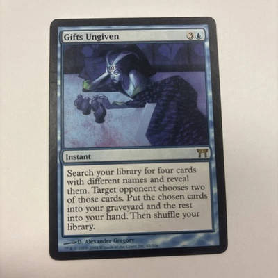 Gifts Ungiven Champions of Kamigawa MP MTG English Regular Blue Instant Tutor - Image 1 of 4