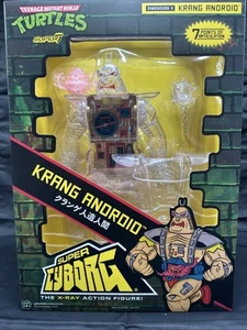 Super7 Teenage Mutant Ninja Turtles Super Cyborg Krang Android Transparente TM Nuevo - Imagen 1 de 10