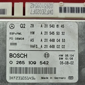 Mercedes Benz E350 Bosch control module 0 265 109 542 - Picture 1 of 5