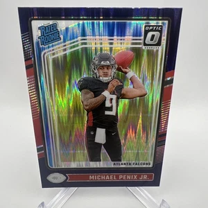 2024 Panini Donruss Optic - Clasificado Novato Michael Penix Jr. #279 Amortiguador Púrpura... - Imagen 1 de 2
