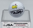 MASTERS TOMMY FLEETWOOD SIGNED AUTOGRAPH MASTERS LOGO GOLF BALL JSA COA CN52695