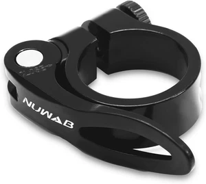 Abrazadera de tija de sillín de bicicleta premium, collar de tija de sillín de liberación rápida para bicicleta con aluminio - Imagen 1 de 12
