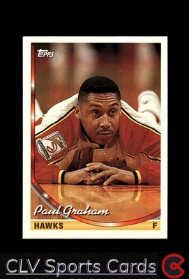 Basketball sports Topps Paul Graham Atlanta Hawks Near Mint or Better - Image 1 of 2