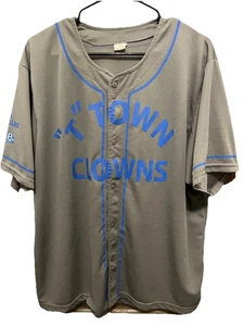 Tulsa Drillers "T" Town Clowns Button Jersey. 2022 Fan Promotion SGA. Größe XL - Bild 1 von 7