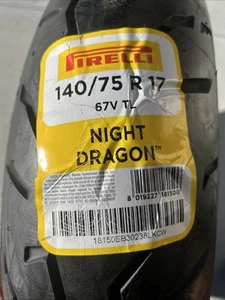 Pirelli Night Dragon 140/75R17 Front Tire Cruiser 140 75 17. Read Description - Picture 1 of 2