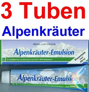 (27,75 EUR / 1Ltr.) LLOYD Alpenkräuter Emulsion  Salbe.. - Bild 1 von 1