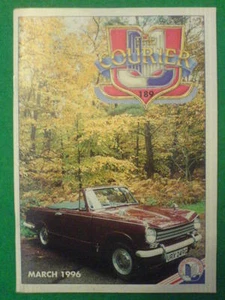 TRIUMPH - THE COURIER - March 1996 vol 16 #189 - Picture 1 of 1