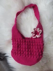 Schicke Mädchen Tasche Umhängetasche pink Geschenk Geburtstag Weihnachten Girlie - Bild 1 von 4
