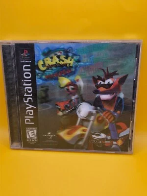 Crash Bandicoot: Warped - (Sony PlayStation, 1998) Complete Black Label - Image 1 of 4
