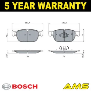 Fits Volvo XC90 XC60 V90 S90 + Other Models Brake Pads Set Front Bosch - Picture 1 of 12