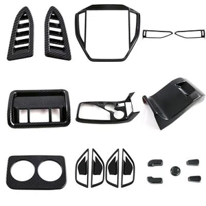 For Subaru Crosstrek 2024-2025 Carbon Fiber Car Interior Dash Kit Full Set Cover - Bild 1 von 11