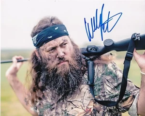 WILLIE ROBERTSON DUCK DYNASTY ACTION SIGNIERT 8x10 - Bild 1 von 1