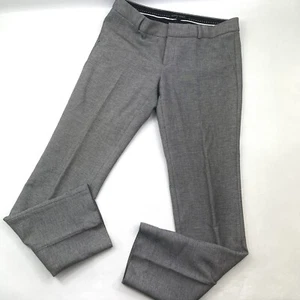 Banana Republic Sloan Gray Office Formal Chino Dress Pants Women’s 4 Spandex - Picture 1 of 14