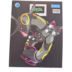 PSA Magazine January 2025 Volume #10 Variant Shiny Rayquaza Short Print SP - Picture 1 of 2