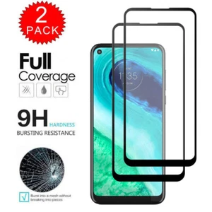 For Motorola Moto G Fast/G Stylus/G Power Tempered Glass Screen Protector Cover - Picture 1 of 19