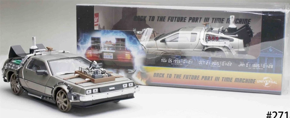 Sunstar 1:18 Scale DeLorean LK Rail Version 'Back Future 3' — 第 1/1 张图片