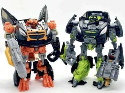 Transformers Dark of the Moon Deluxe Autobot Skids & Mudflap Mint Bundle Hasbro - Image 1 of 4