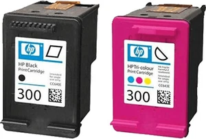 HP 300 Druckerpatronen - Black & Tri-Color 300 ** Leer*** - Bild 1 von 1