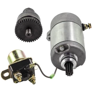 Starter Drive & Relay Solenoid for Polaris SPORTSMAN 500 HO EFI RSE 96-12 COMBO - Picture 1 of 8