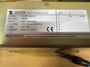 Zicon zx350-4624-c power supply 24v - Photo 1/2