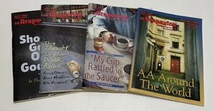 (Lot of 4) AA Grapevine Alcoholics Anonymous Magazines 2002 Collection magazine - Foto 1 di 9