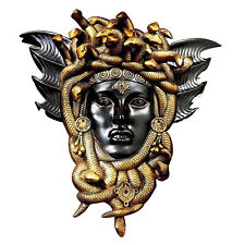 6" Medusa Kopf der Schlangen Gothic Wanddekoration Plakette Statue Kunstharz Wan