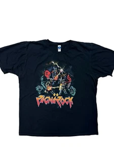 T-shirt Thor Ragnarok Heavy Metal stile Marvel Band taglia XL nera - Foto 1 di 4